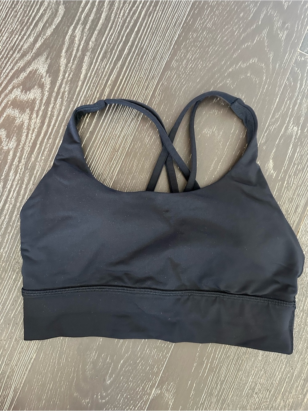 lululemon athletica Black Strappy Sports Tank Top
